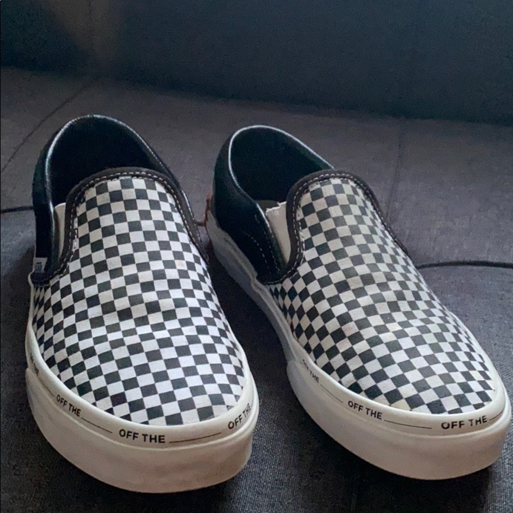 Checkered Vans